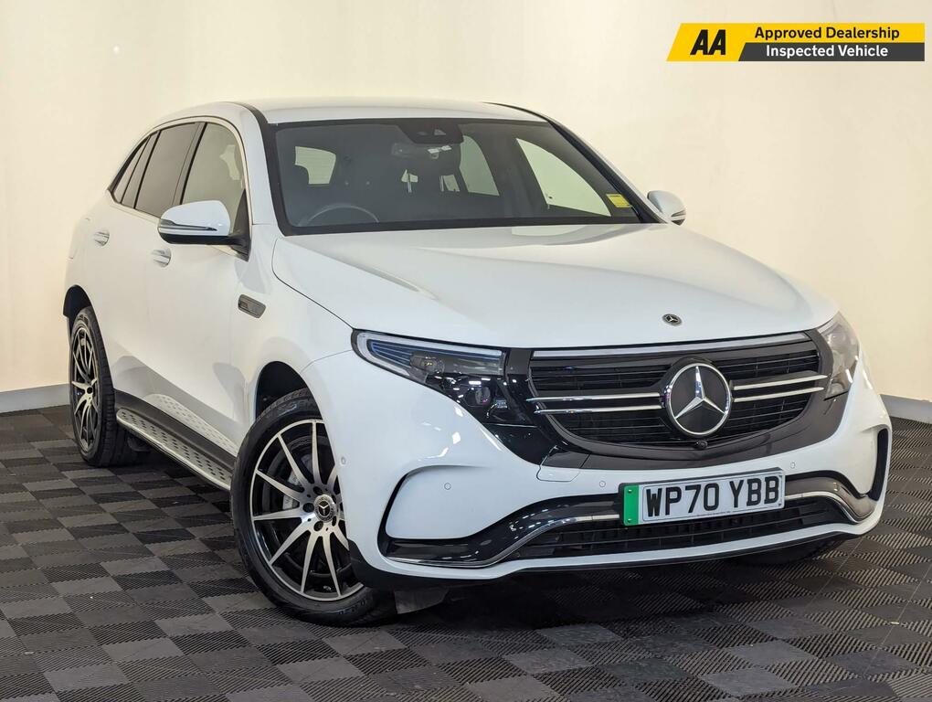 Compare Mercedes-Benz EQC Eqc 400 80Kwh Amg Line 4Matic WP70YBB White