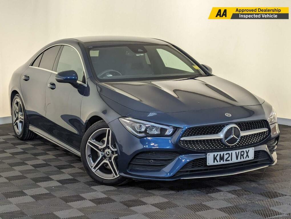 Compare Mercedes-Benz CLA Class 1.3 Cla200 Amg Line Coupe 7G-dct Euro 6 Ss KM21VRX Blue