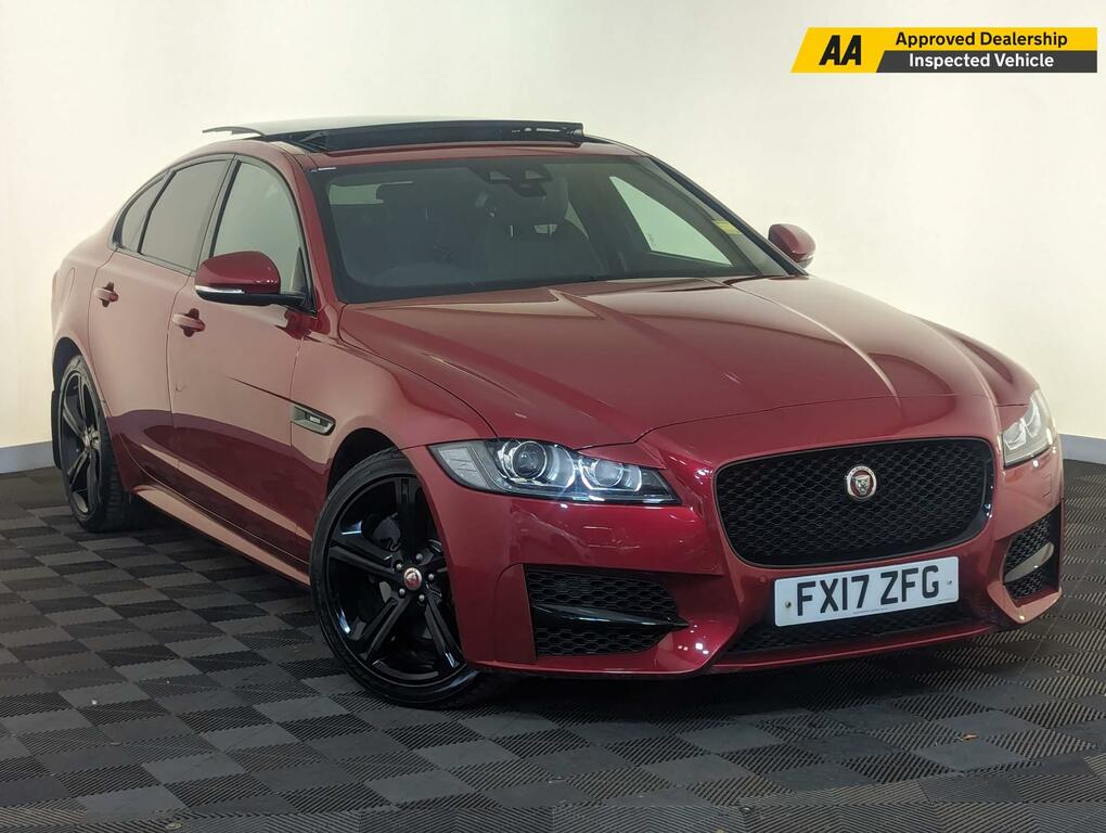 Compare Jaguar XF 2.0D R-sport Euro 6 Ss FX17ZFG Red