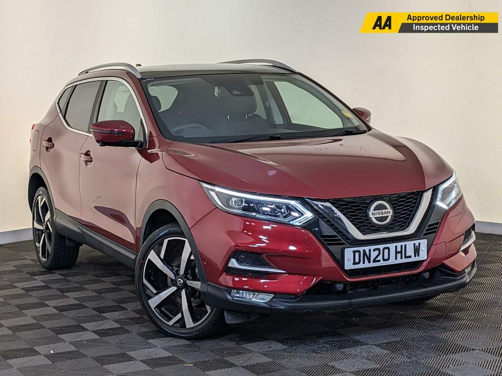 Compare Nissan Qashqai 1.3 Dig-t Tekna Dct Euro 6 Ss DN20HLW Red
