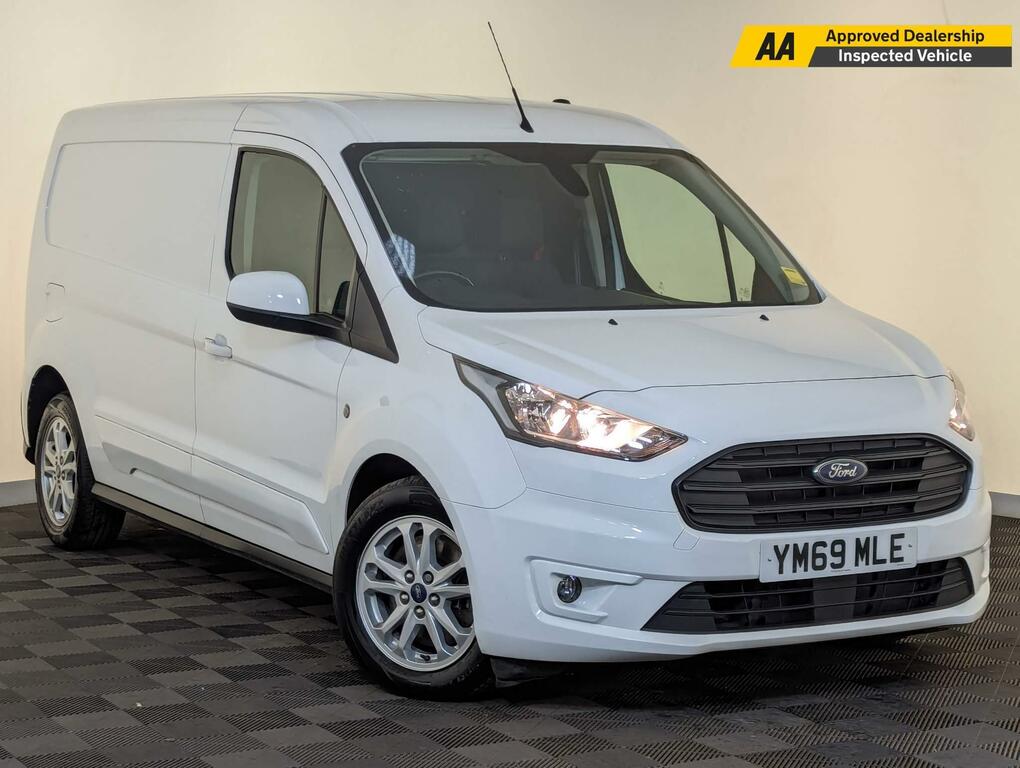 Compare Ford Transit Custom 1.5 240 Ecoblue Limited L2 Euro 6 Ss YM69MLE White