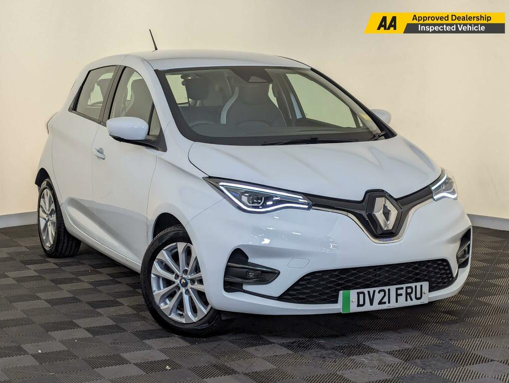 Compare Renault Zoe R135 52Kwh Iconic I Rapid Charge DV21FRU White