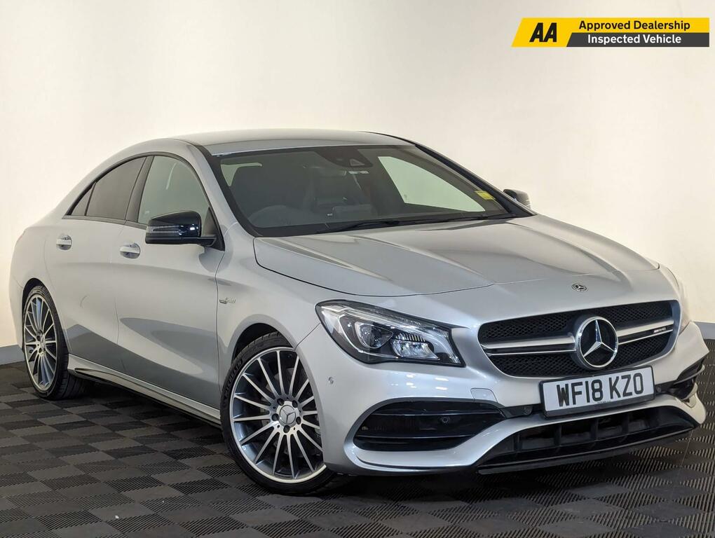 Compare Mercedes-Benz CLA Class 2.0 Cla45 Amg Coupe Spds Dct 4Matic Euro 6 Ss 4 WF18KZO Silver