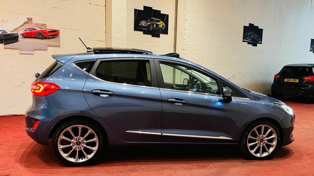 Compare Ford Fiesta Hatchback 1.0T Ecoboost Vignale Euro 6 Ss HT19FNS Blue