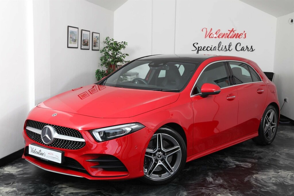 Compare Mercedes-Benz A Class 2.0 Amg Line Premium Plus 7G-dct Euro 6 Ss WR68MYM Red