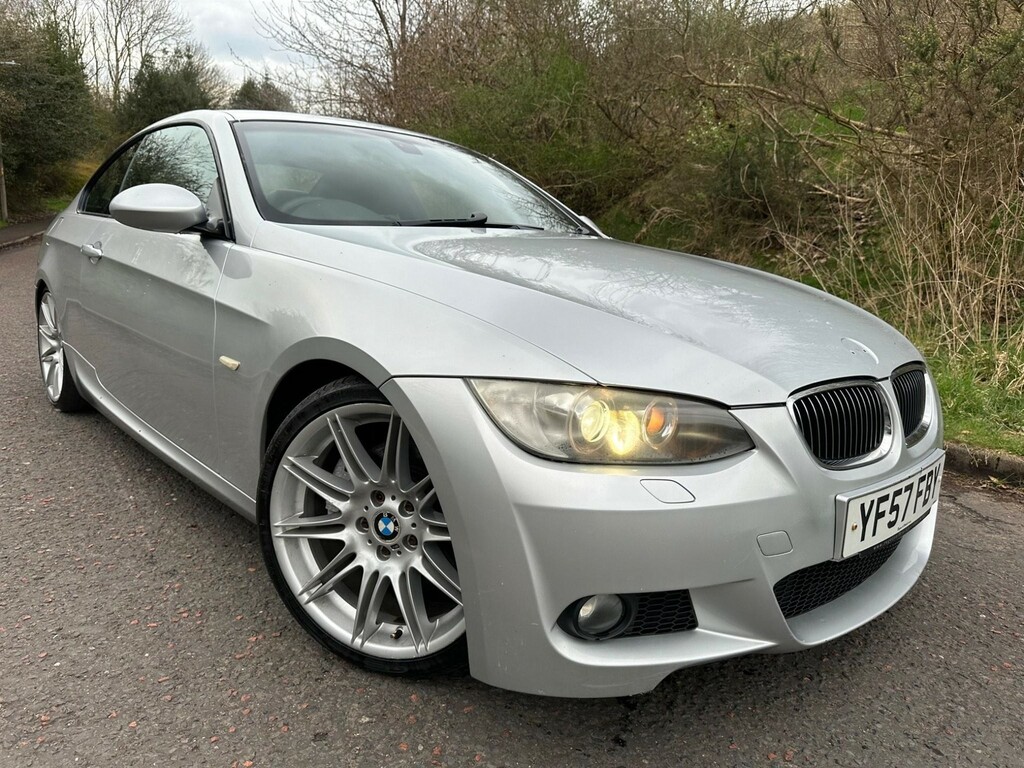 BMW 3 Series Coupe Silver #1