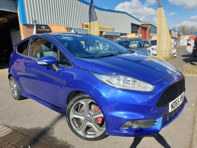 Compare Ford Fiesta 2016 1.6 St-2 180 Bhp ND65VRG Blue