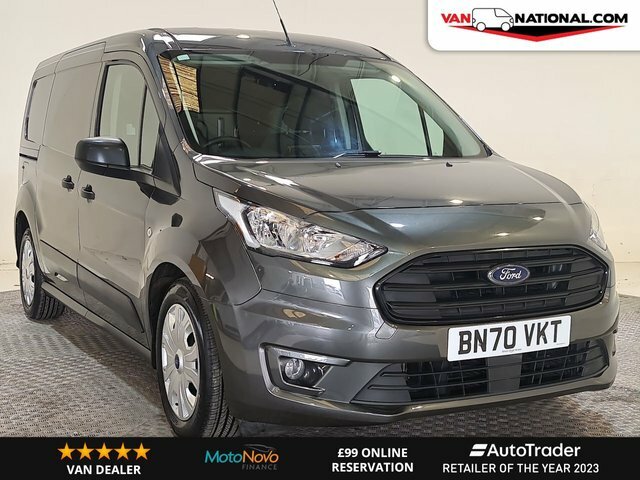 Compare Ford Transit Connect Transit Connect 210 Trend Tdci BN70VKT Grey