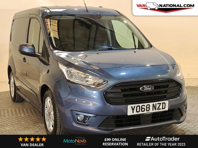 Compare Ford Transit Connect Connect YO68NZD Blue