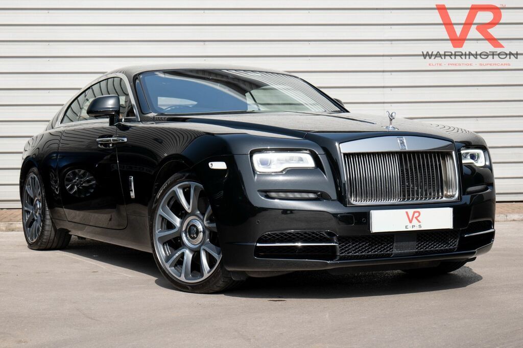 Compare Rolls-Royce Wraith 6.6 V12 624 Bhp LJ68ZWK Black