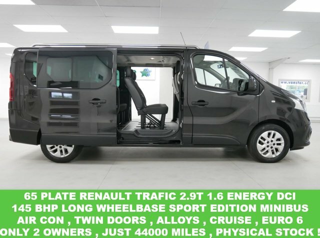 Compare Renault Trafic Trafic Ll29 Sport Energy Dci HN65KUW Black