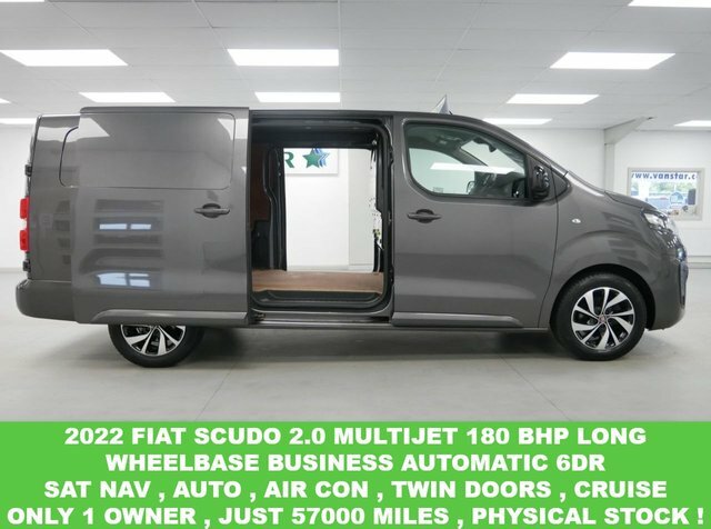 Compare Fiat Scudo 2.0 Multijet 180 Bhp Long Business 6Dr YS22WHE Grey