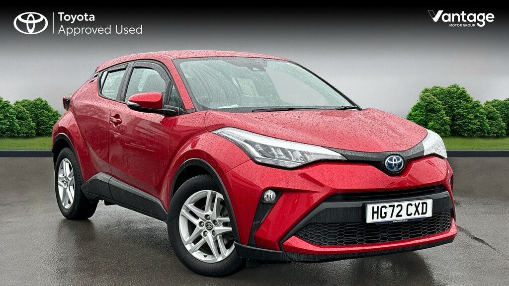 Compare Toyota C-Hr 1.8 Vvt-h Icon Cvt Euro 6 Ss HG72CXD Red