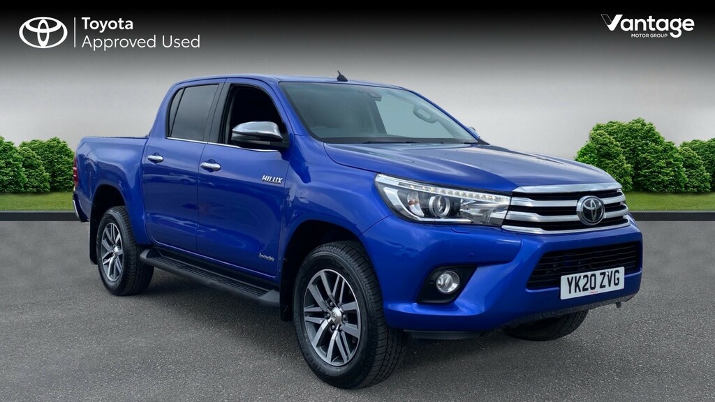 Toyota HILUX 2.4 D-4d Invincible 4Wd Euro 6 Ss Tss Blue #1