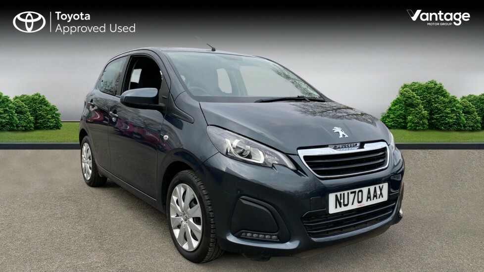 Compare Peugeot 108 1.0 Active Euro 6 Ss NU70AAX Grey
