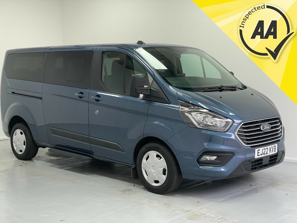 Ford Tourneo Custom Trend L2 H1 Lwb 2.0 Ecoblue 130Ps 9 Seater Blue #1