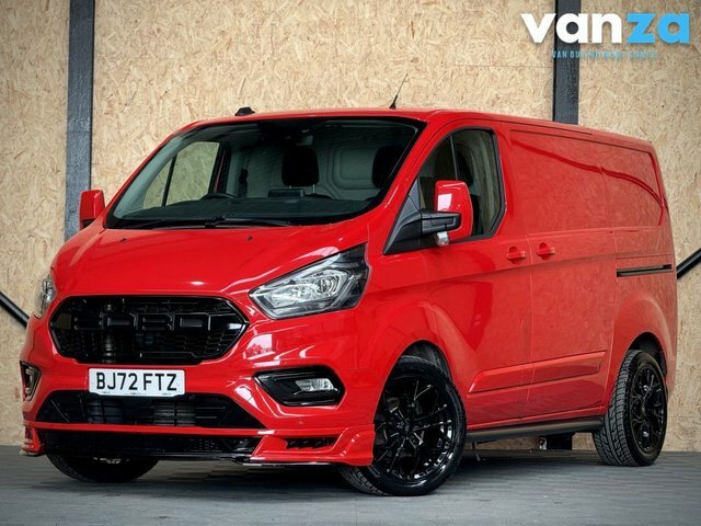 Compare Ford Transit Custom Custom 2.0 300 Limited Pv Ecoblue 130 Bhp BJ72FTZ Red