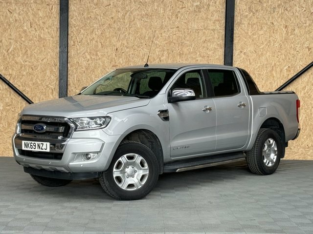 Compare Ford Ranger 2.2 Limited Double Cab 4X4 160 Bhp NK69NZJ Silver
