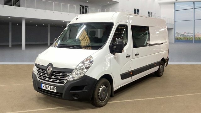 Compare Renault Master 2.3 Lm35 Business Crewcab Energy Dci 9 Seater Euro MX68EUP White