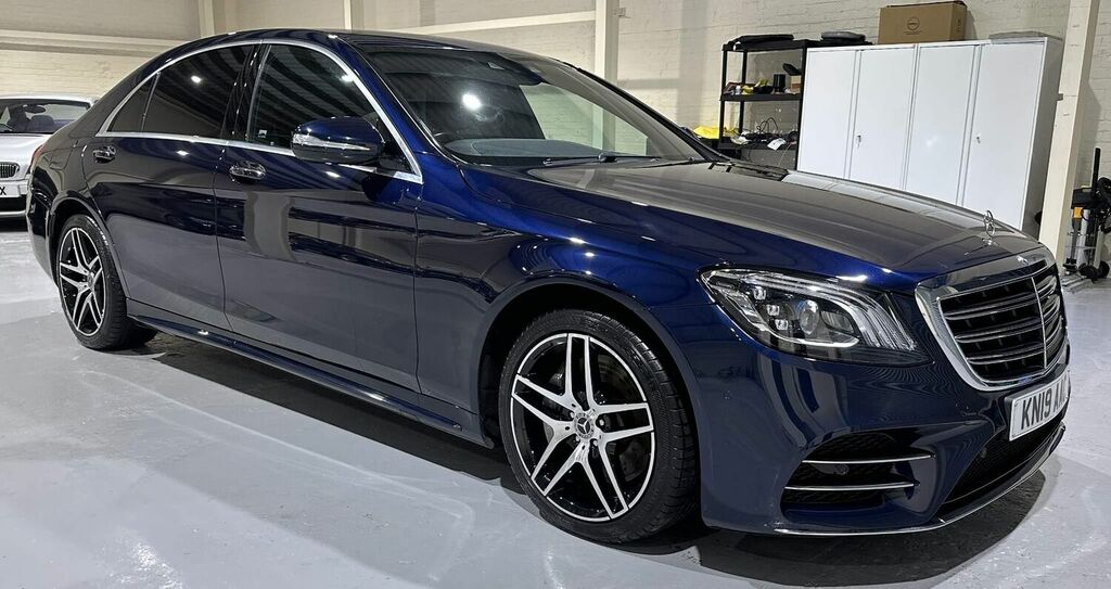 Compare Mercedes-Benz S Class Saloon KN19AAC Blue
