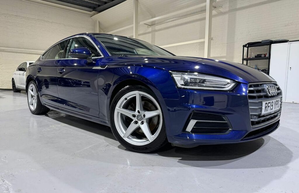 Compare Audi A5 Hatchback RF19YPO Blue