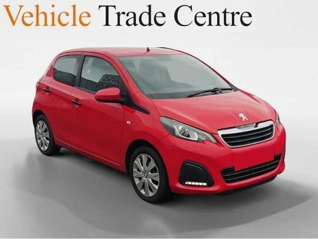 Compare Peugeot 108 1.0 Active 68 Bhp BD16RYM Red