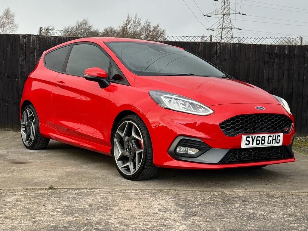 Compare Ford Fiesta Fiesta St-2 T SY68GHG Red