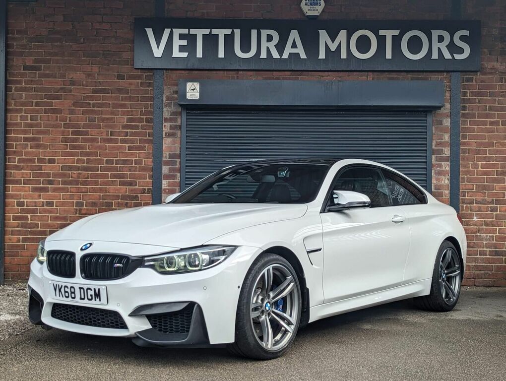 Compare BMW M4 Coupe 3.0 Biturbo Gpf Dct Euro 6 Ss 20196 YK68DGM White