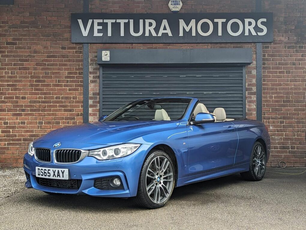 Compare BMW 4 Series M Sport DS65XAY Blue