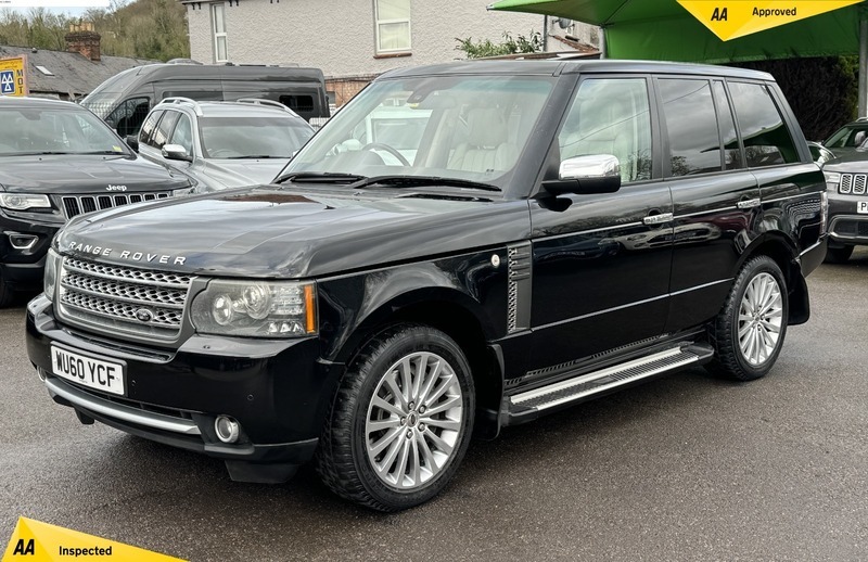 Compare Land Rover Range Rover Autobiography WU60YCF Black