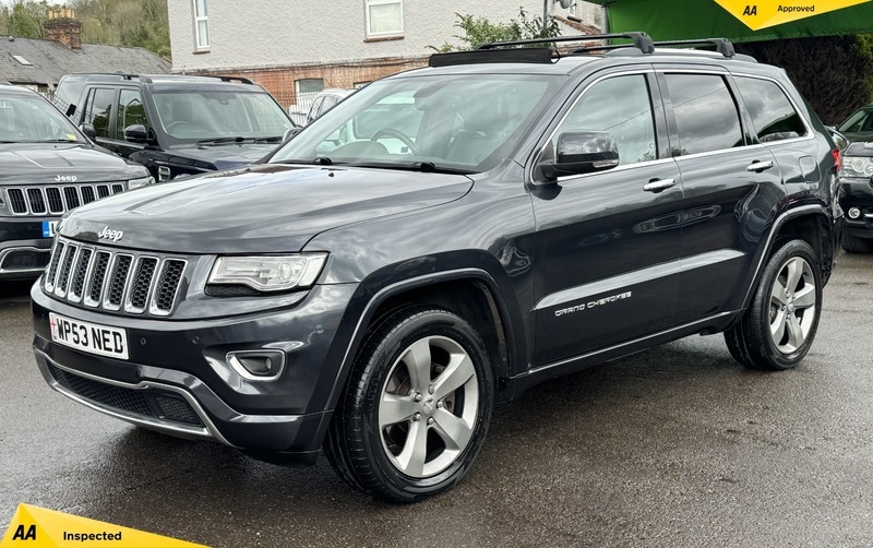Compare Jeep Grand Cherokee 3.0 V6 Crd Overland WP53NED Grey