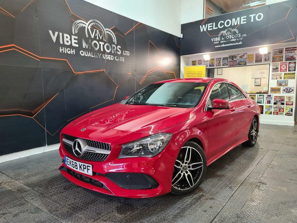 Mercedes-Benz CLA Class 1.6 Cla200 Amg Line Edition Coupe 7G-dct Euro 6 S Red #1