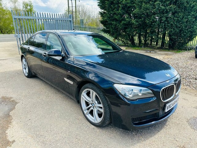 Compare BMW 7 Series 3.0 Activehybrid 7 L M Sport Mhev 316 Bhp OE14XEW Black
