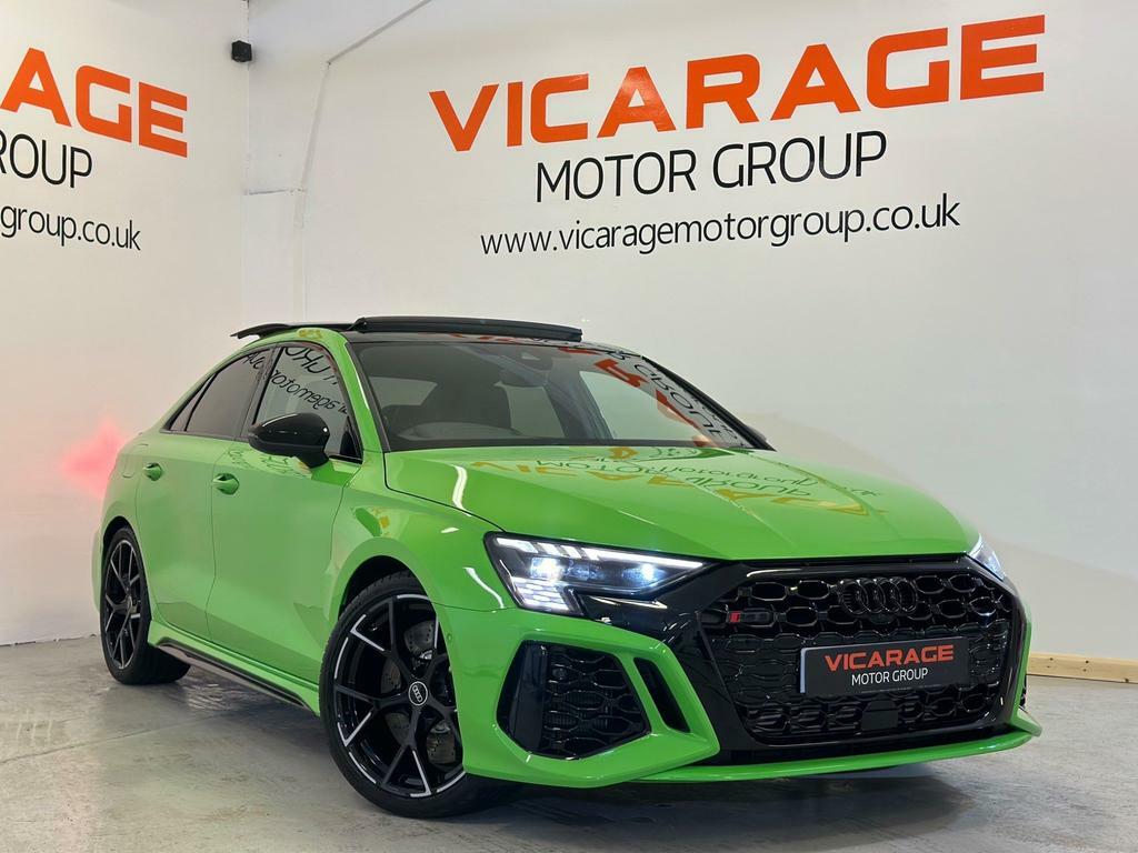 Compare Audi RS3 2.5 Tfsi Vorsprung S Tronic Quattro Euro 6 Ss  Green