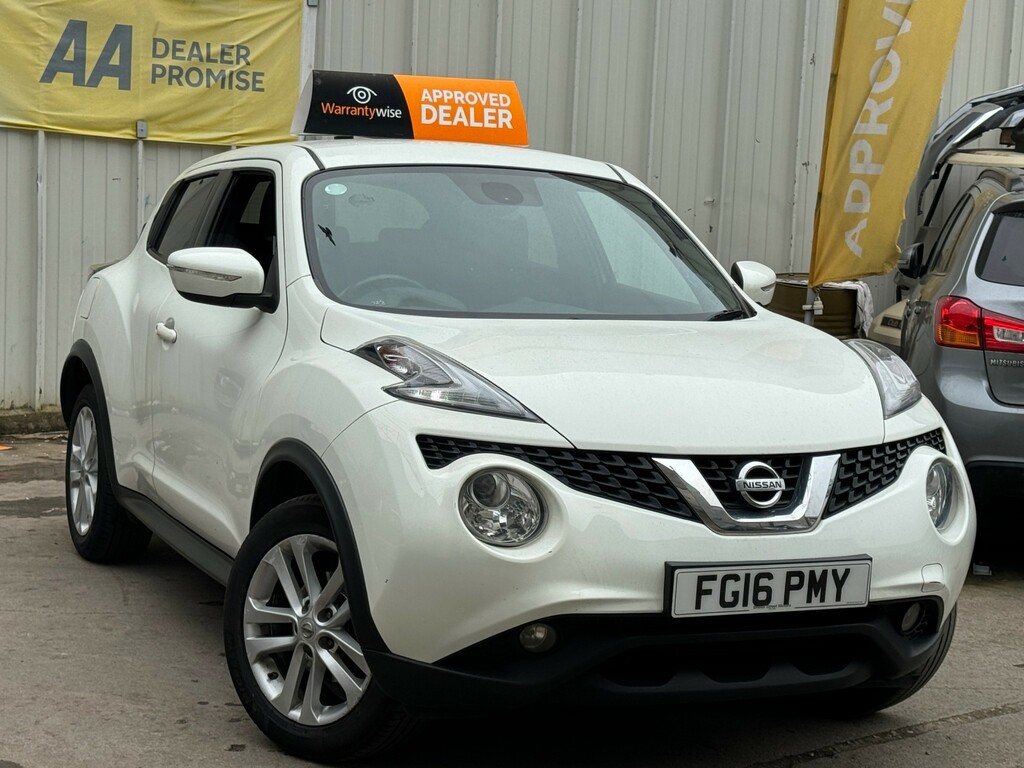 Compare Nissan Juke 1.5 Dci N-connecta Suv FG16PMY White