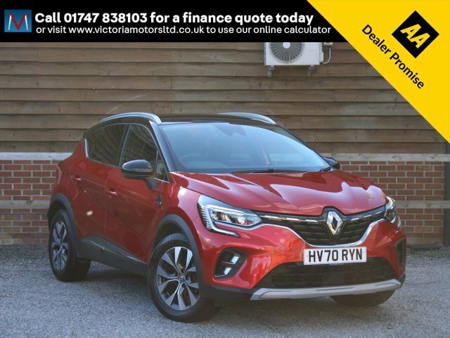 Compare Renault Captur Tce S Edition Edc HV70RYN Red