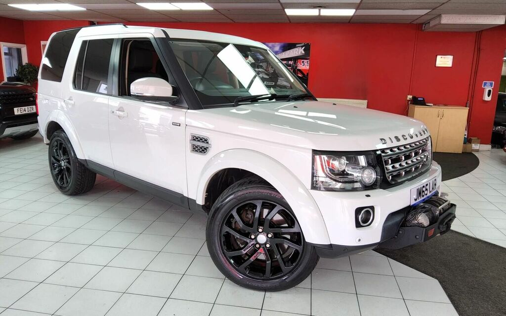 Land Rover Discovery 4 4 4X4 White #1