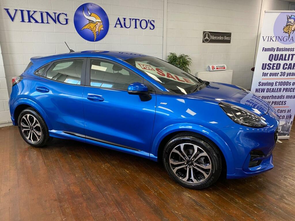 Compare Ford Puma Suv 1.0 T Ecoboost St-line 2020 BT20HZN Blue