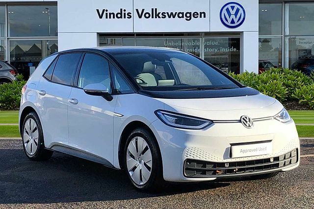Compare Volkswagen ID.3 Id3 Business LX70UYV White