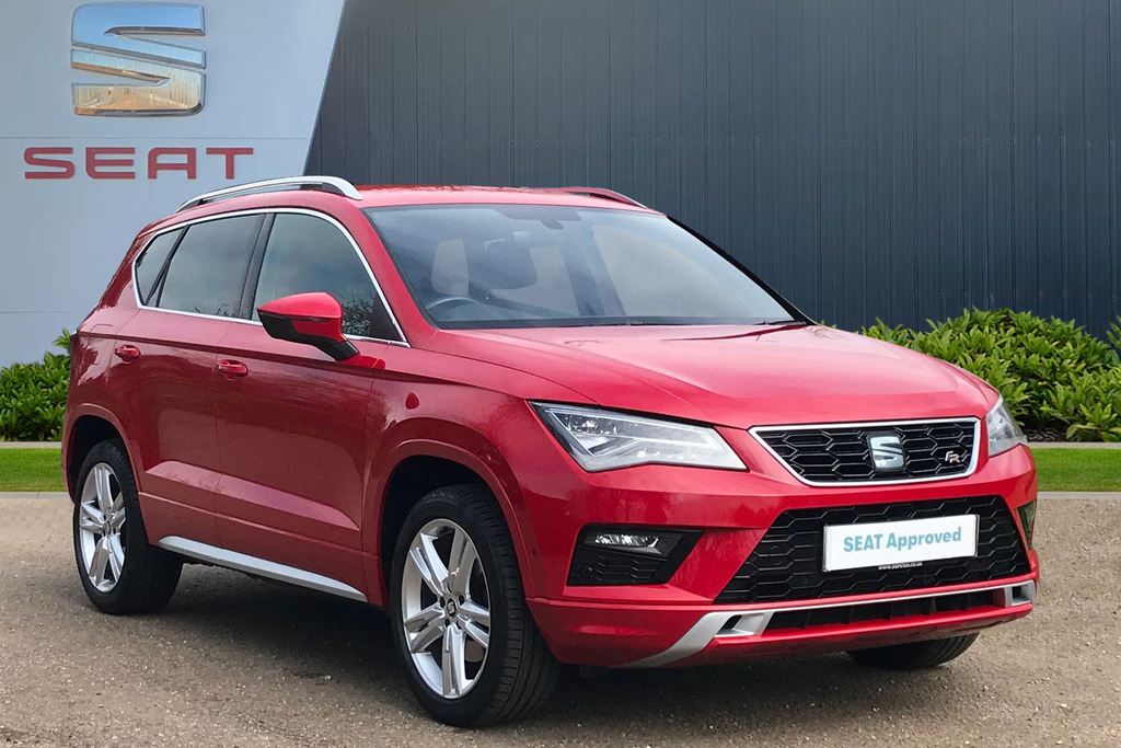 Compare Seat Ateca Seat Ateca Fr 2.0 Tdi 150 Ps 7-Speed NL69XFT Red