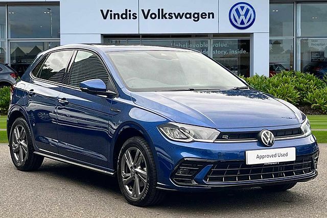 Compare Volkswagen Polo Volkswagen Polo R-line 1.0 Tsi 95Ps 7-Speed Dsg 5 AF72XXH Blue