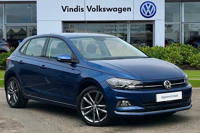 Compare Volkswagen Polo Volkswagen Polo Sel 1.0 Tsi 115Ps 6-Speed 5 AF69MWL Blue