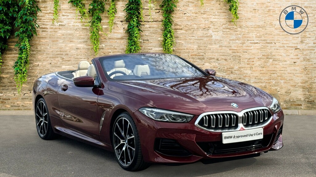 Compare BMW 8 Series 840I M Sport Convertible GX22KHR Red
