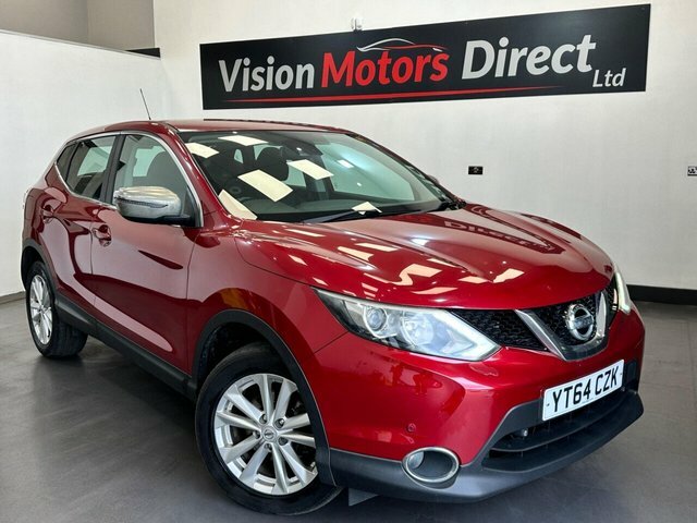 Compare Nissan Qashqai 1.5L Dci Acenta Smart Vision 108 Bhp YT64CZK Red