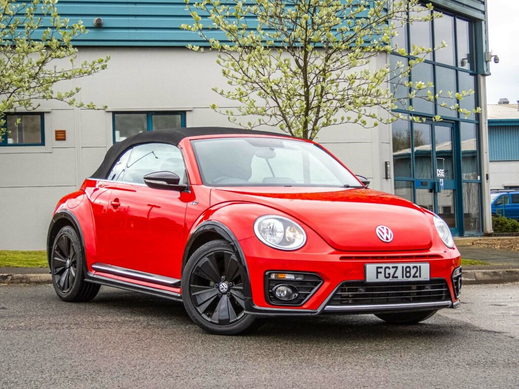 Compare Volkswagen Beetle R-line Tdi Bluemotion Technology FGZ1821 Red