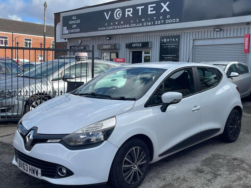 Compare Renault Clio 1.5 Expression Energy Dci Eco2 Ss BV63HWW White