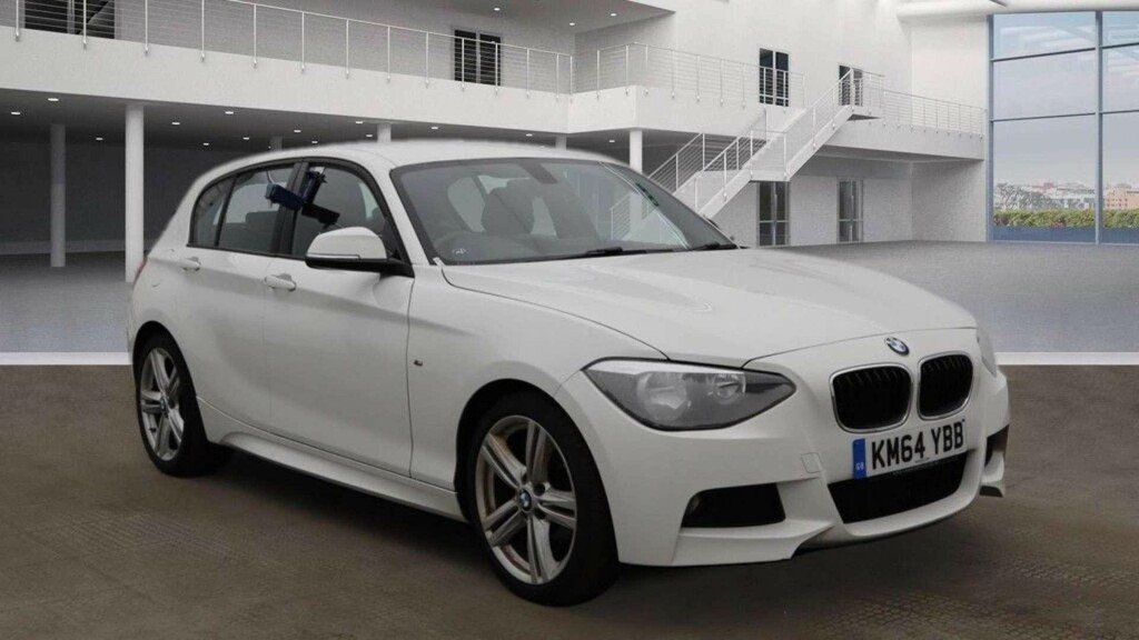 Compare BMW 1 Series 1.6 M Sport KM64YBB White