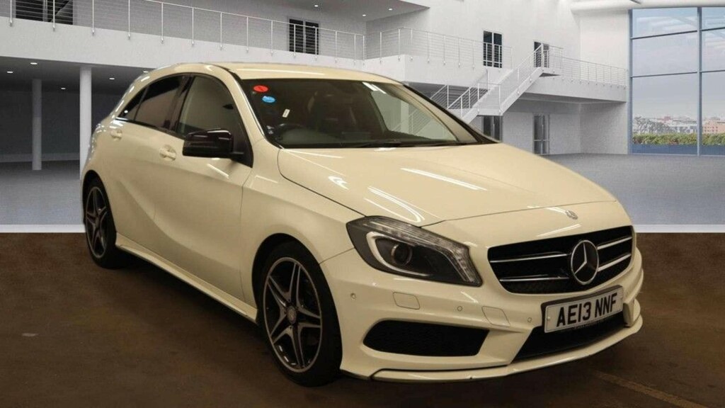 Compare Mercedes-Benz A Class 1.6 Blueefficiency Amg Sport AE13NNF White