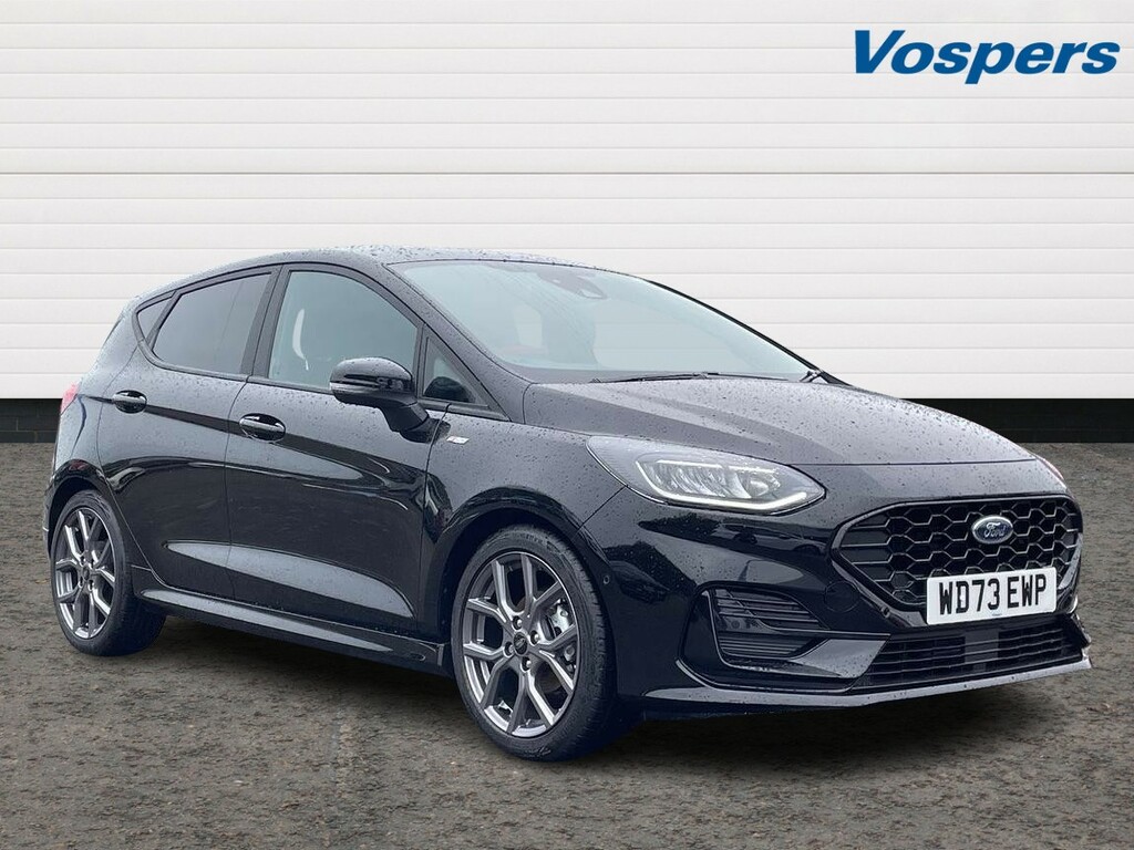 Compare Ford Fiesta 1.0 Ecoboost Hybrid Mhev 125 St-line Edition WD73EWP Black