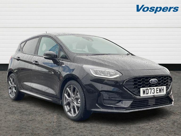 Compare Ford Fiesta 1.0 Ecoboost Hybrid Mhev 125 St-line Edition WD73EWH Black